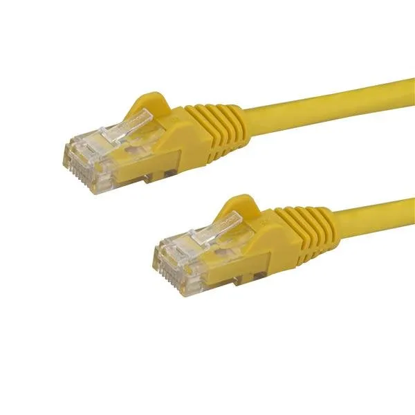 1M Cat6 Yellow Snagless Gigabit