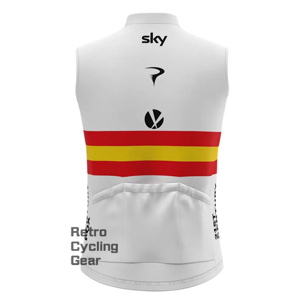 2017 sky Retro Cycling Vest