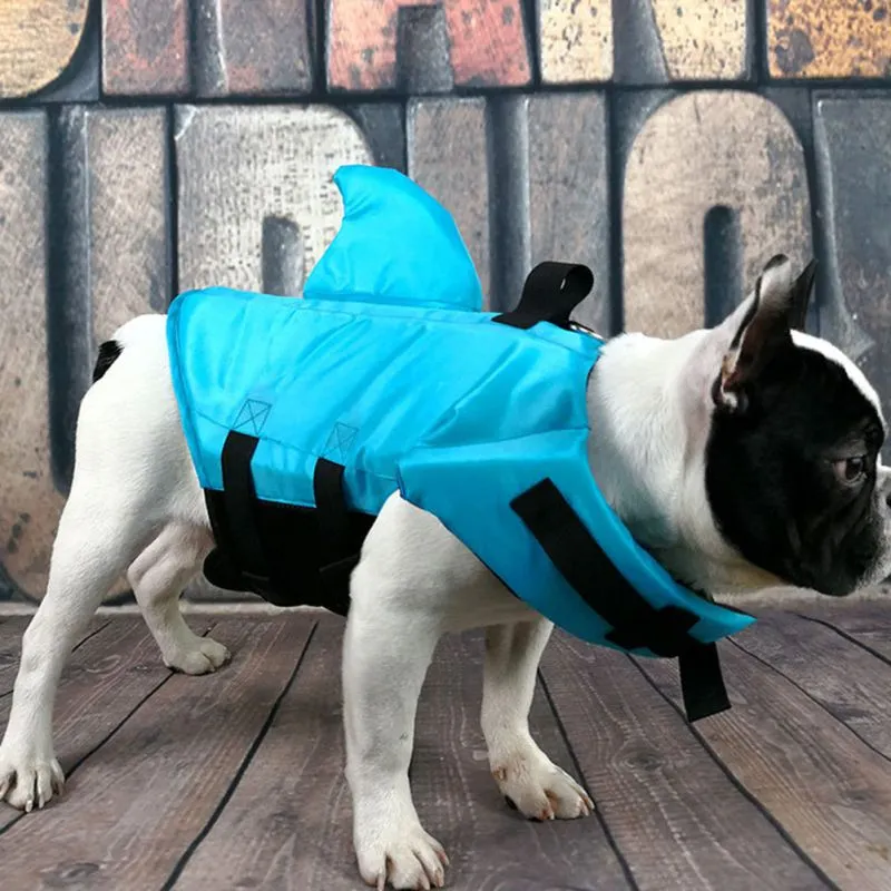 Anniepaw Summer Shark Dog Life Vest Safety Swimwear for Small to Large Dogs