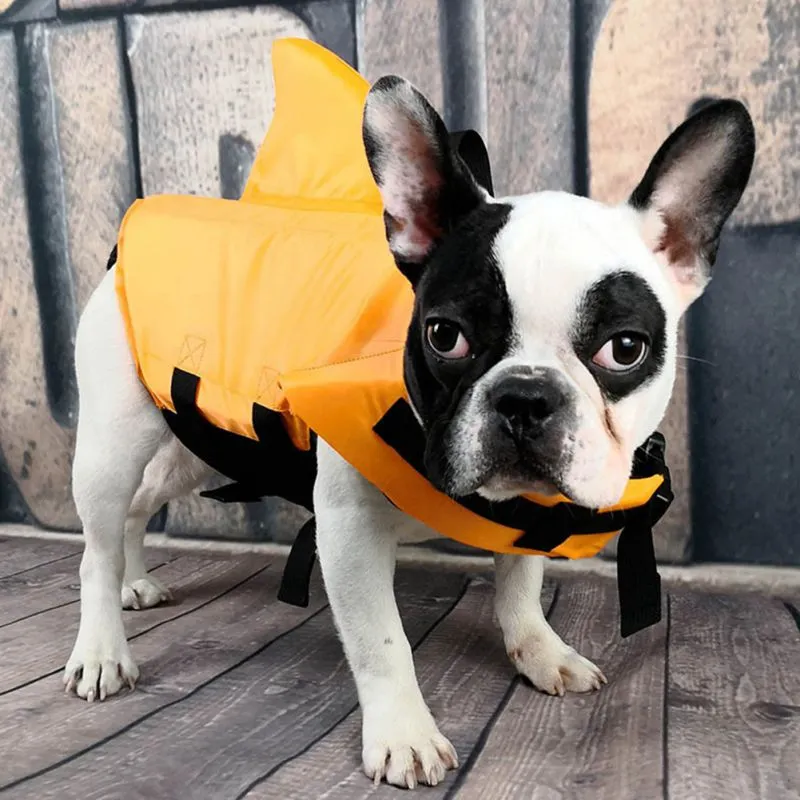 Anniepaw Summer Shark Dog Life Vest Safety Swimwear for Small to Large Dogs