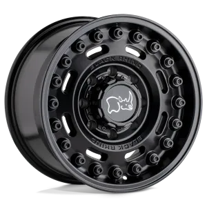 AXLE BRAXL 17.0X9.5 8X6.5 M-BLK 6MM