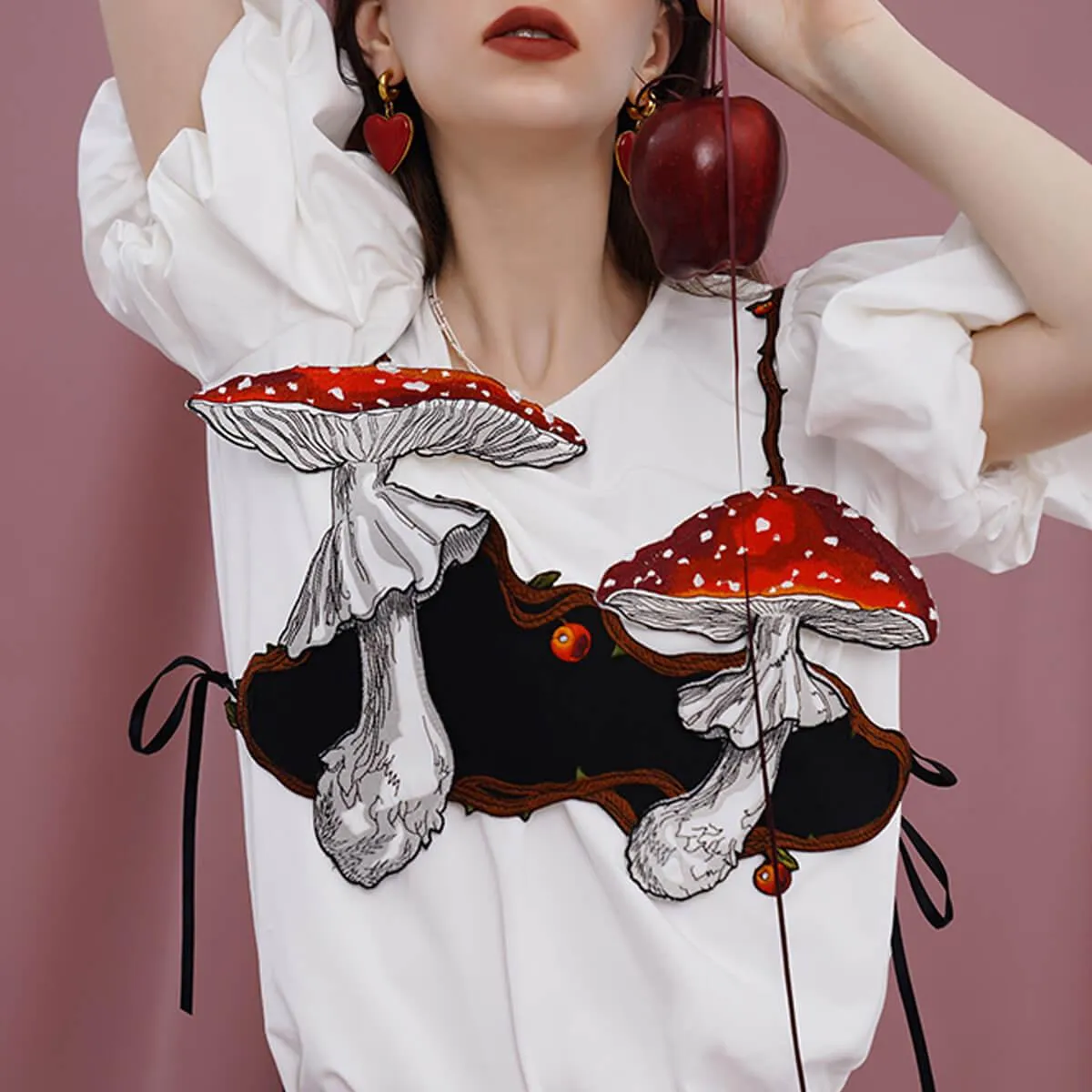 benpaolv Amanita Mushroom Decorative Vest Top