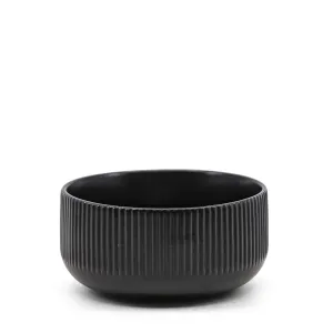 Brae Breakfast Bowl 15 x 8.5cm - Black