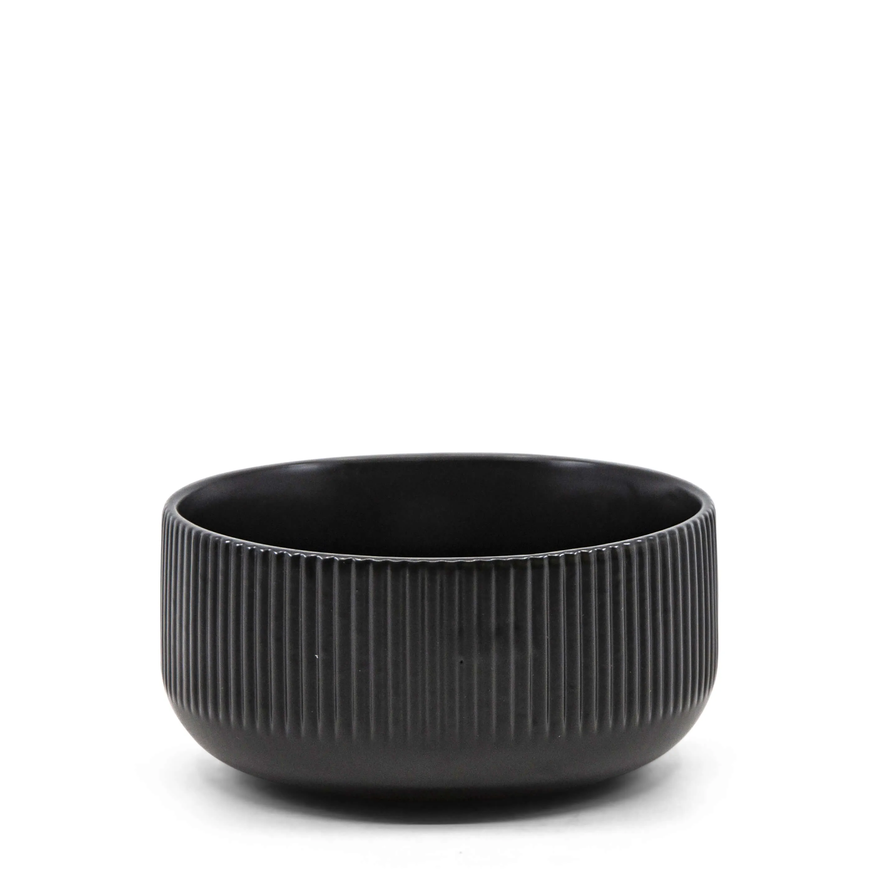 Brae Breakfast Bowl 15 x 8.5cm - Black