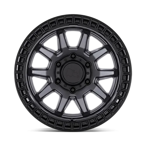 CALICO BR001 17.0X8.5 6X5.5 M-GNMTL BLK-LP -10MM