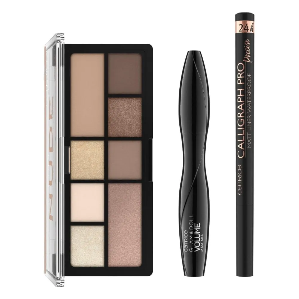 Catrice Cosmetics The Pure Glam 3 Piece Eye Set