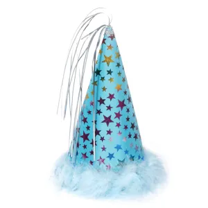 Charming Pet Birthday Hat Blue