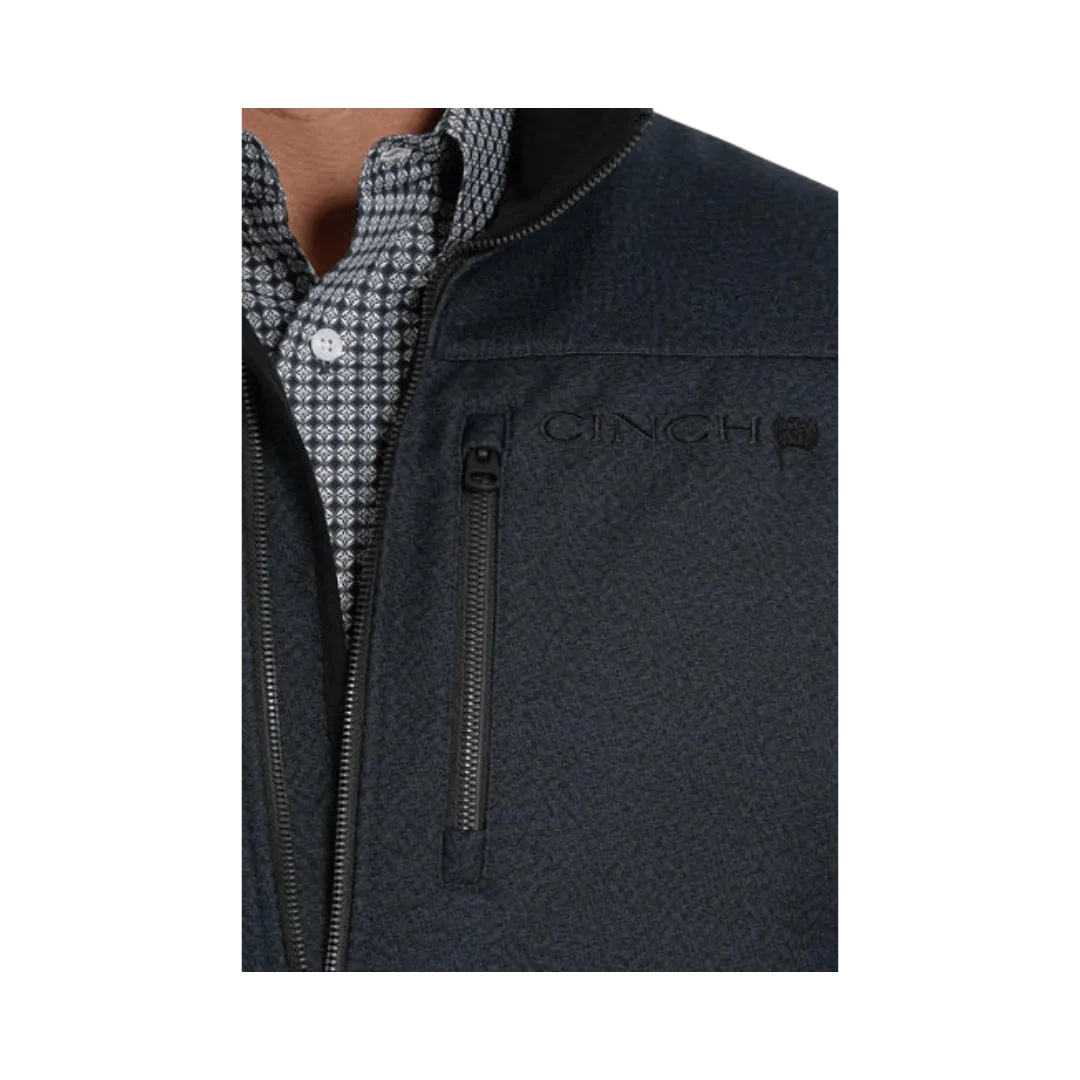 Cinch Men's Bonded Navy Textured Vest