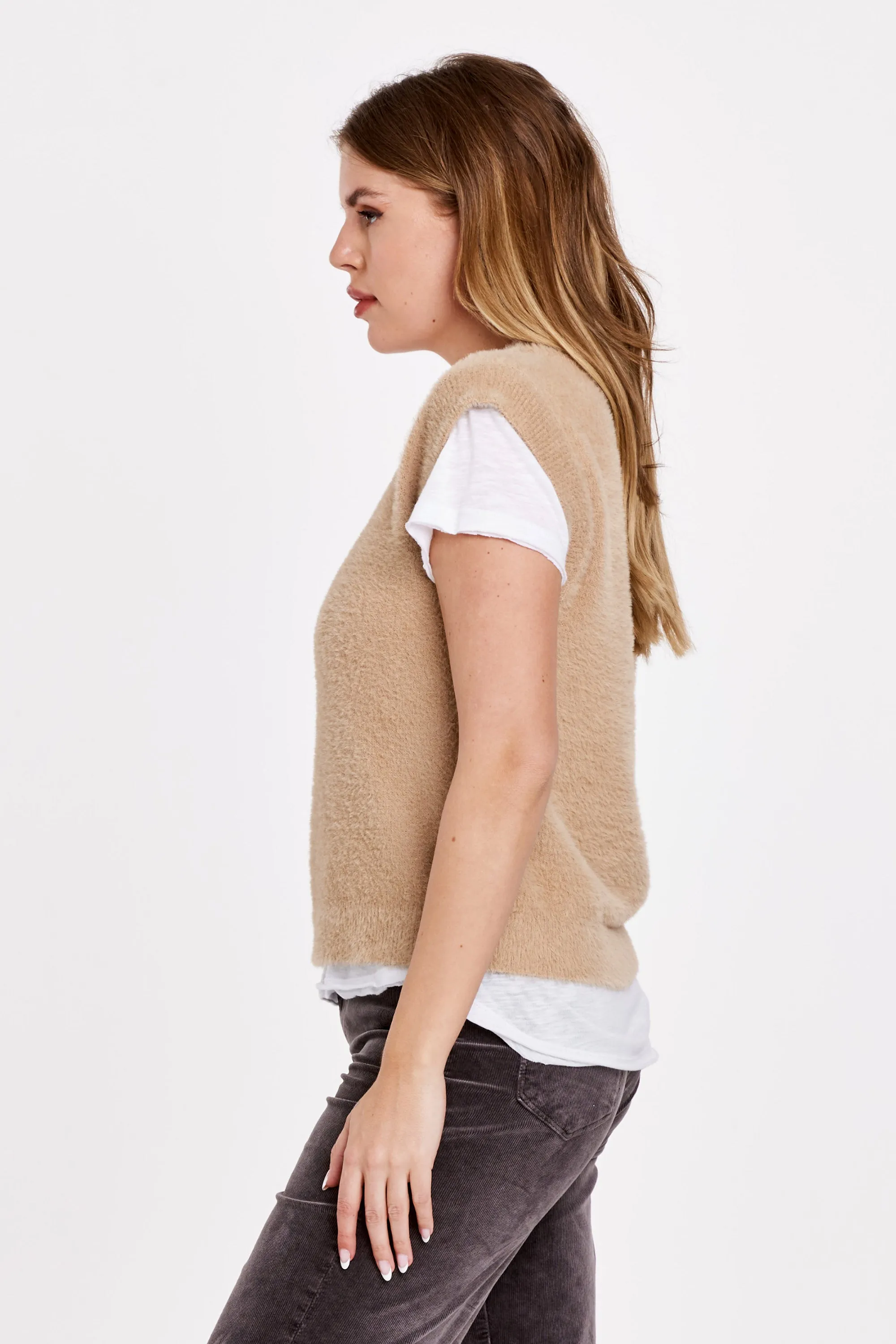 Dear John Virginia Fleece Sweater Vest