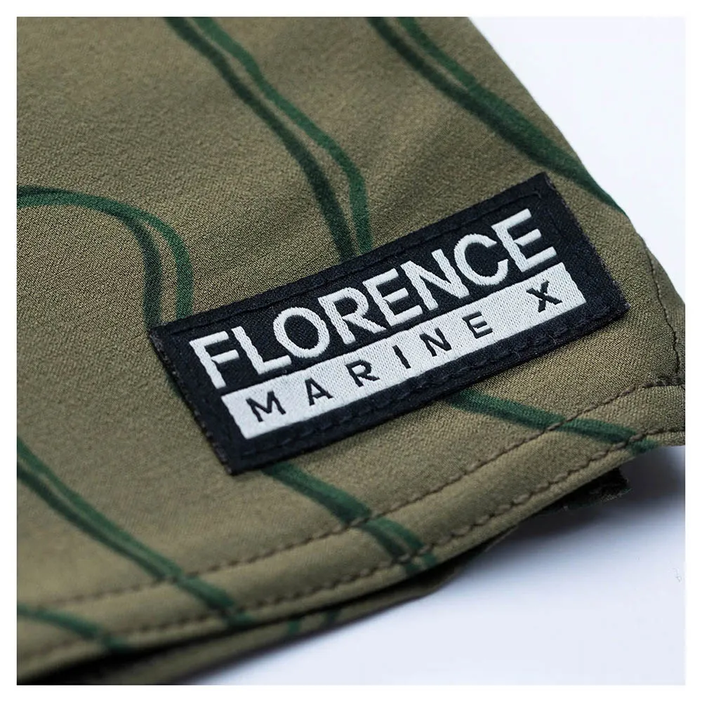 Florence Marine X Isobar Boardshort - Burnt Olive