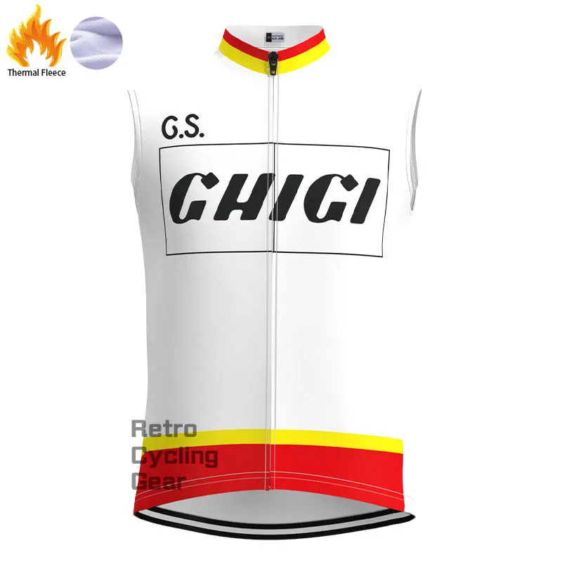 GHIGI Fleece Retro Cycling Vest