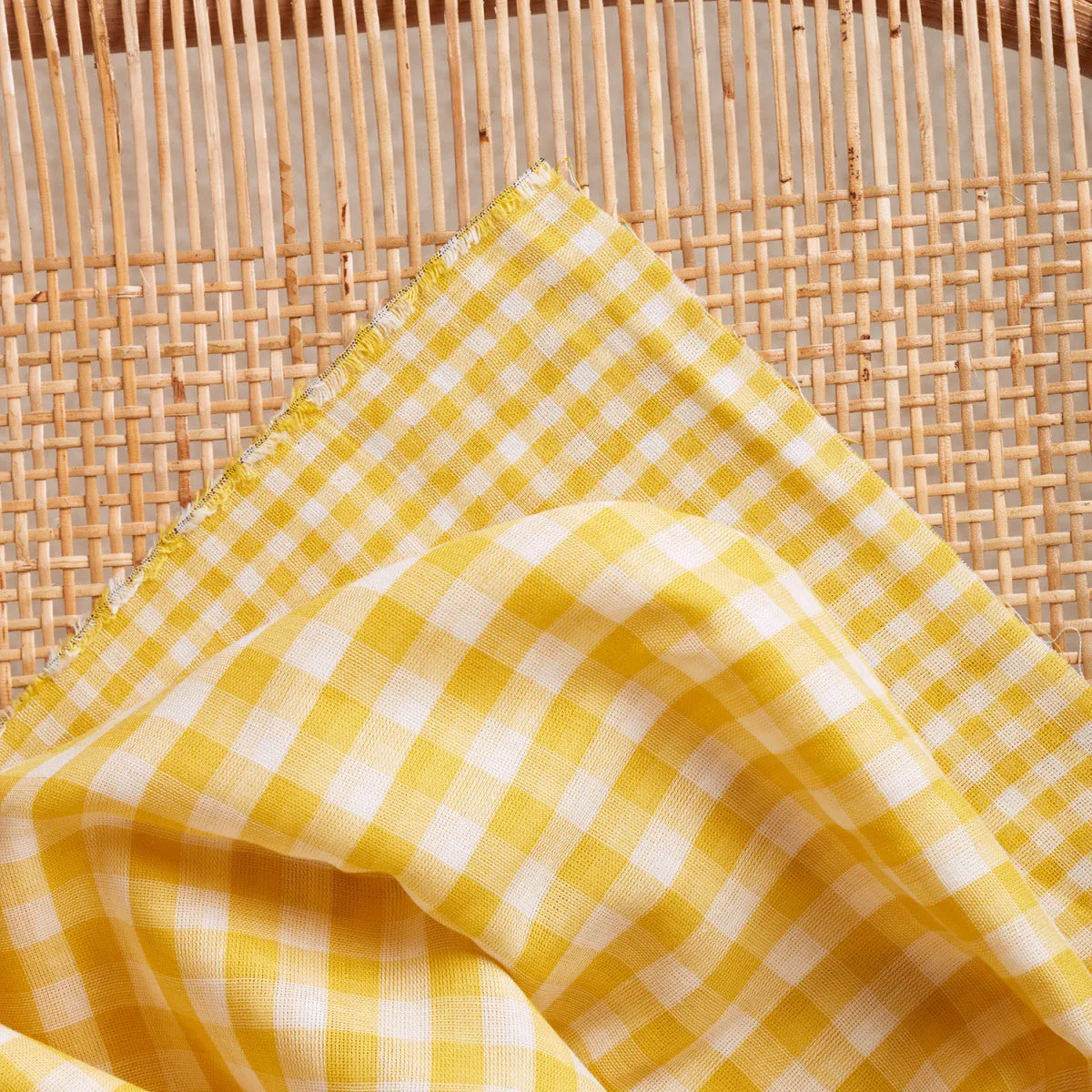 Gingham Double Gauze - Atelier Brunette - Lemon