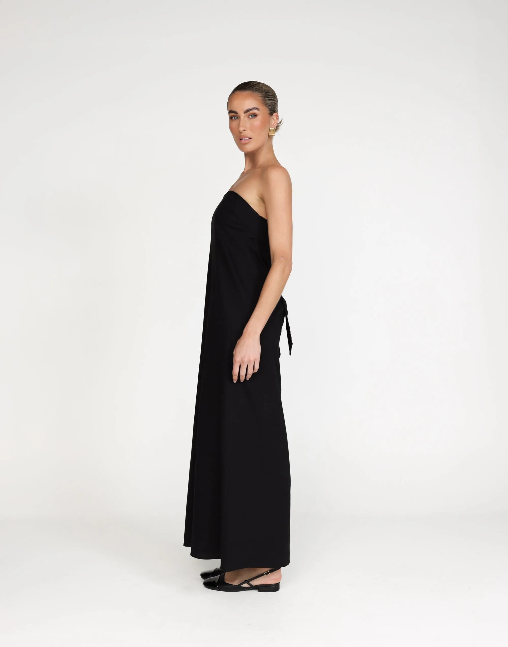 Hati Maxi Dress (Black)