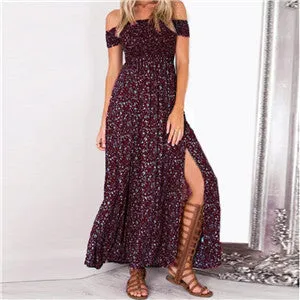 Iris Floral Maxi Dress