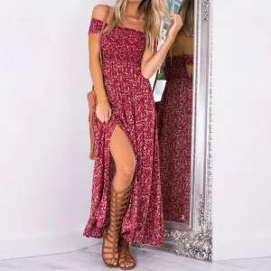 Iris Floral Maxi Dress