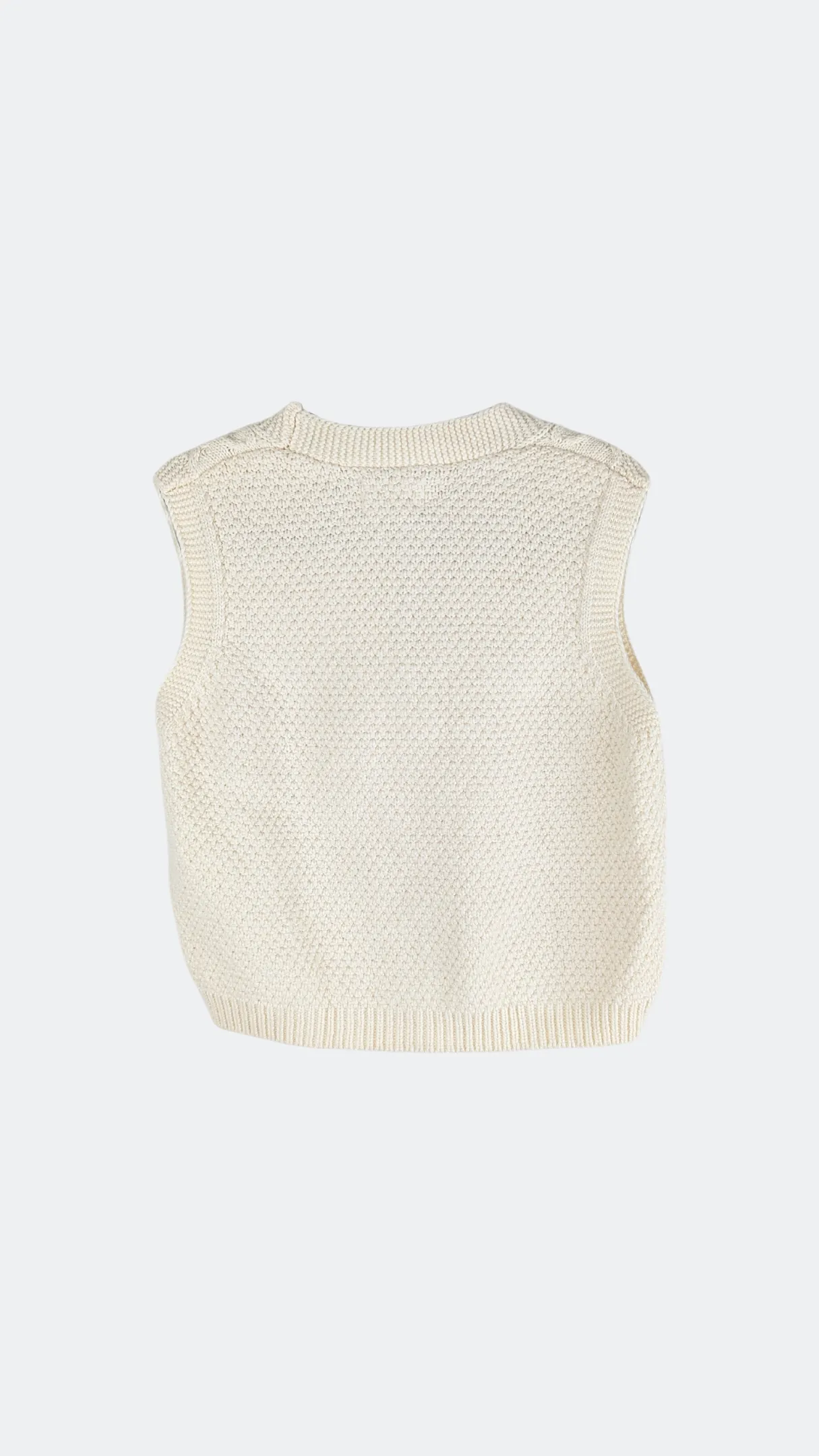 Knit Champagne Mist Vest