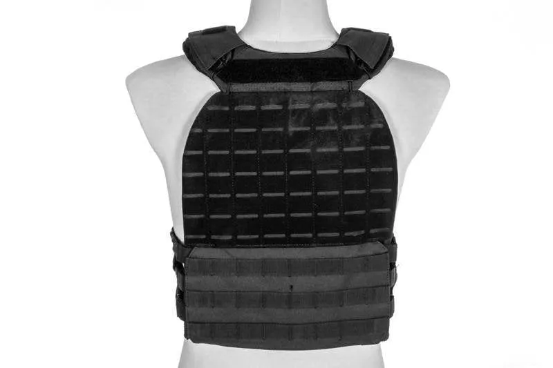 Laser-Cut Plate Carrier  - Black