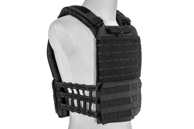 Laser-Cut Plate Carrier  - Black