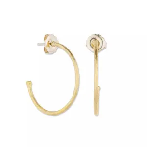 Lika Behar Dima Small Hoop Earrings in 24K Yellow Gold