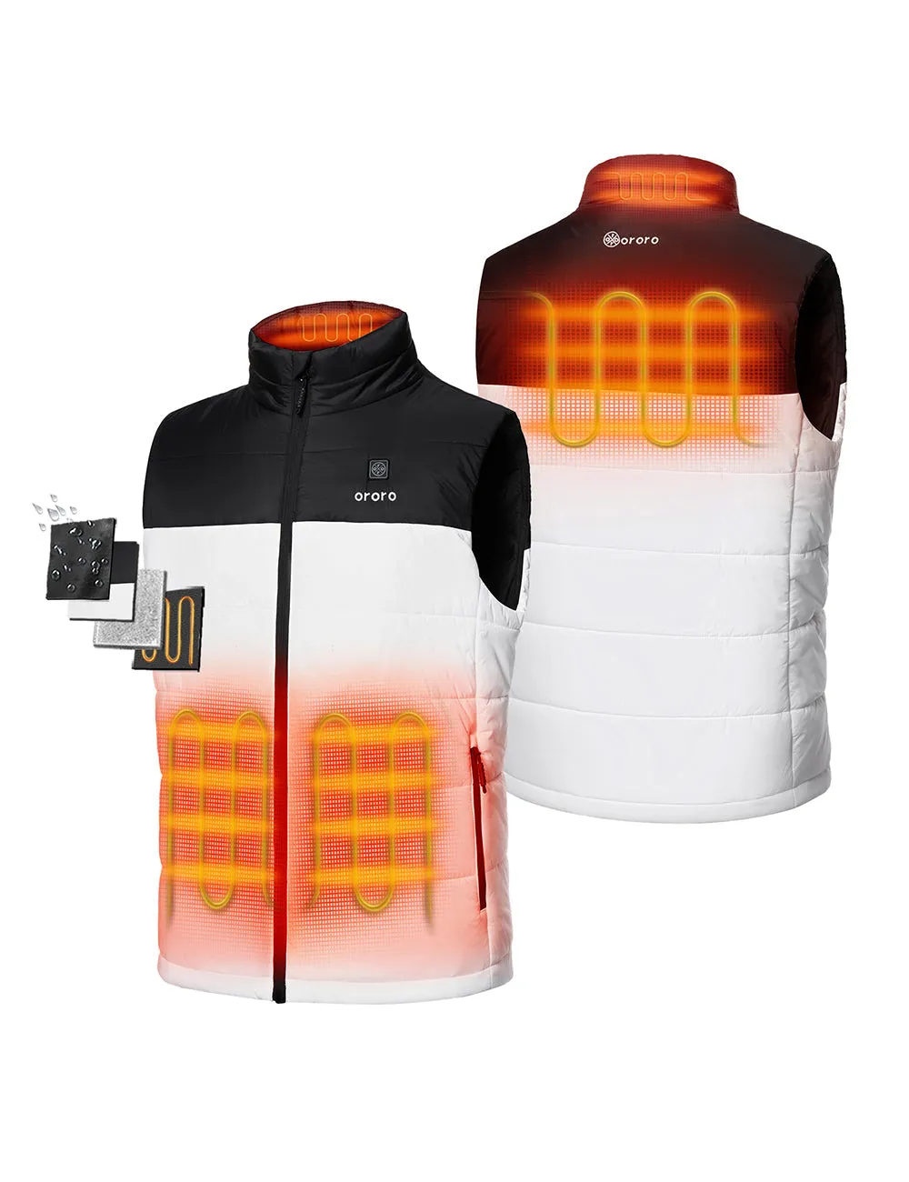 Men's Classic Heated Vest - New Colours