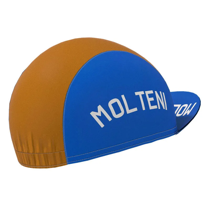 Molteni Brown Retro Cycling Cap