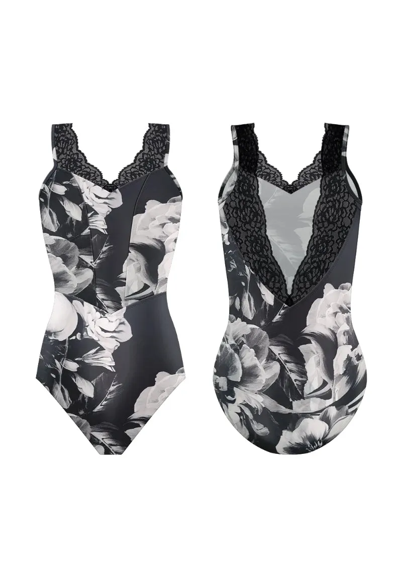 ON SALE Moulin Tank Leotard (Noir Blanc)