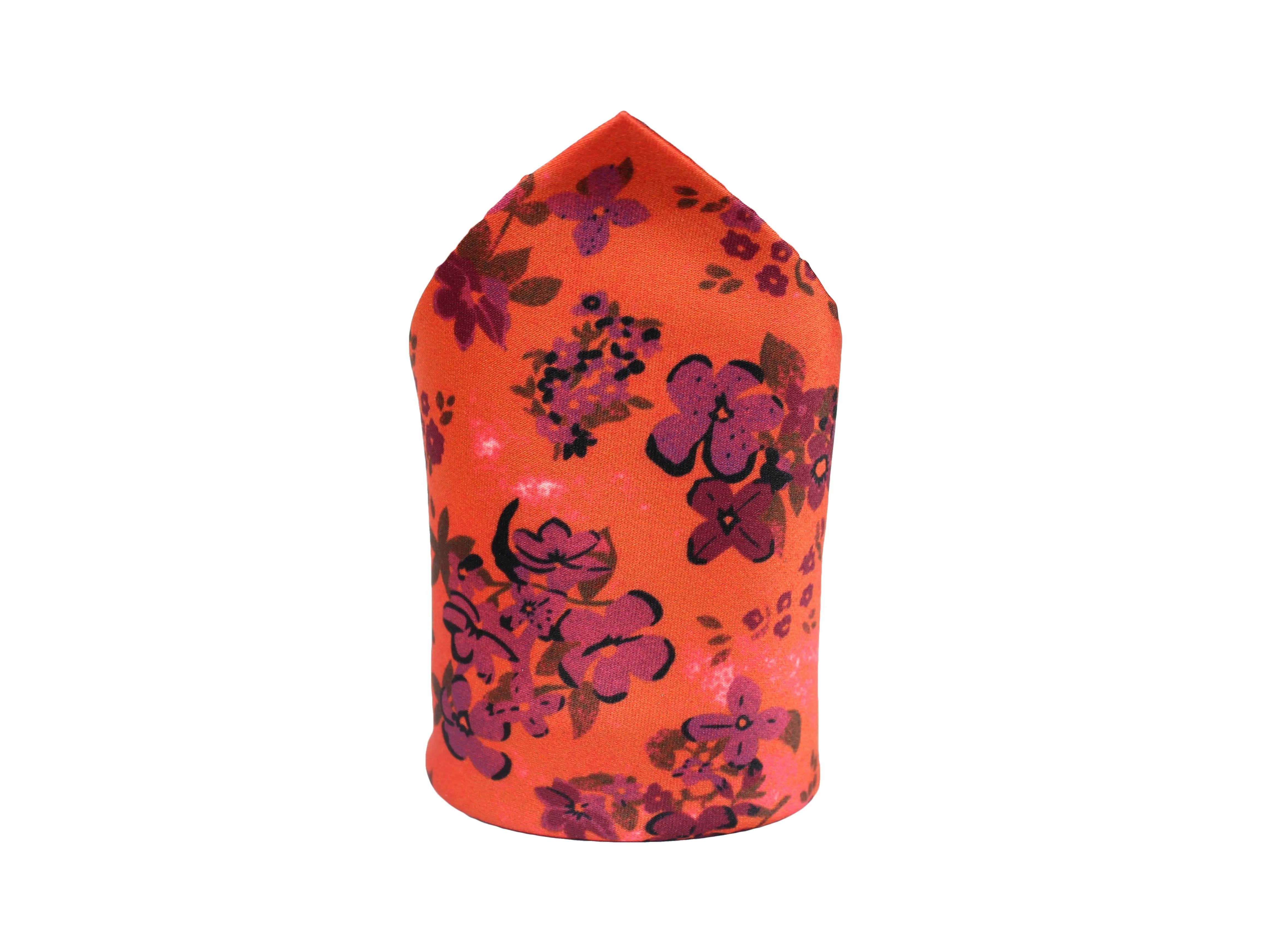 Peluche Beautiful Floral Pocket Square For Men