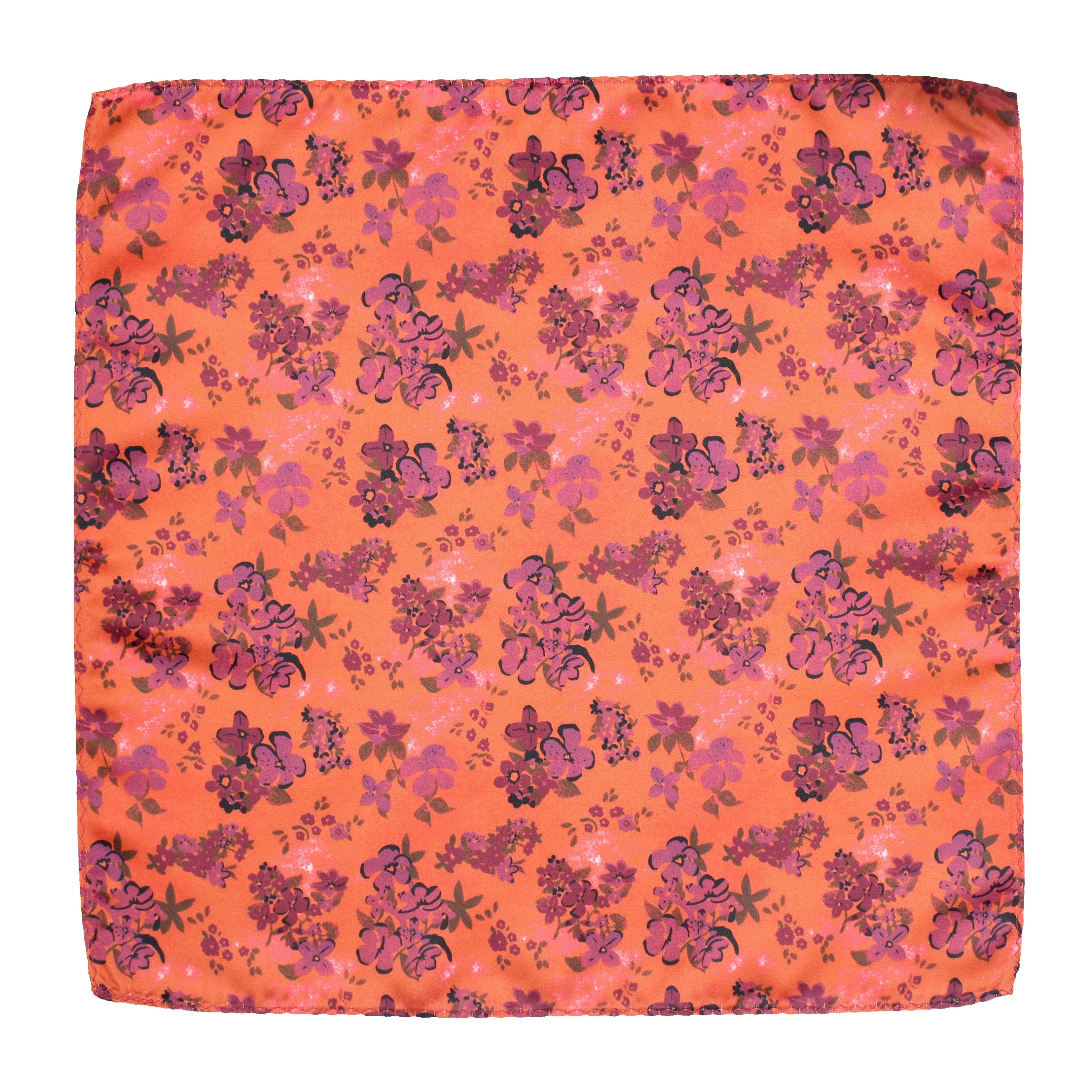 Peluche Beautiful Floral Pocket Square For Men