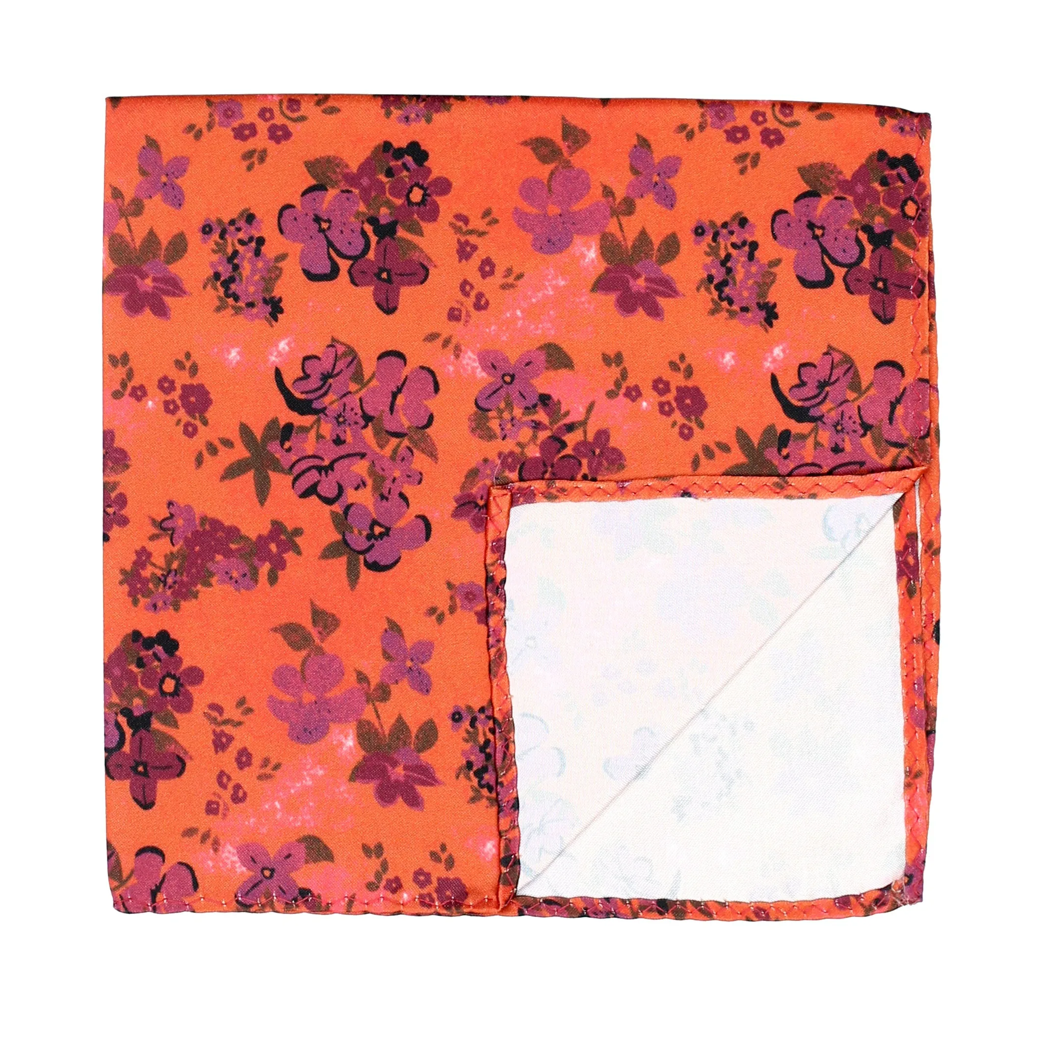 Peluche Beautiful Floral Pocket Square For Men