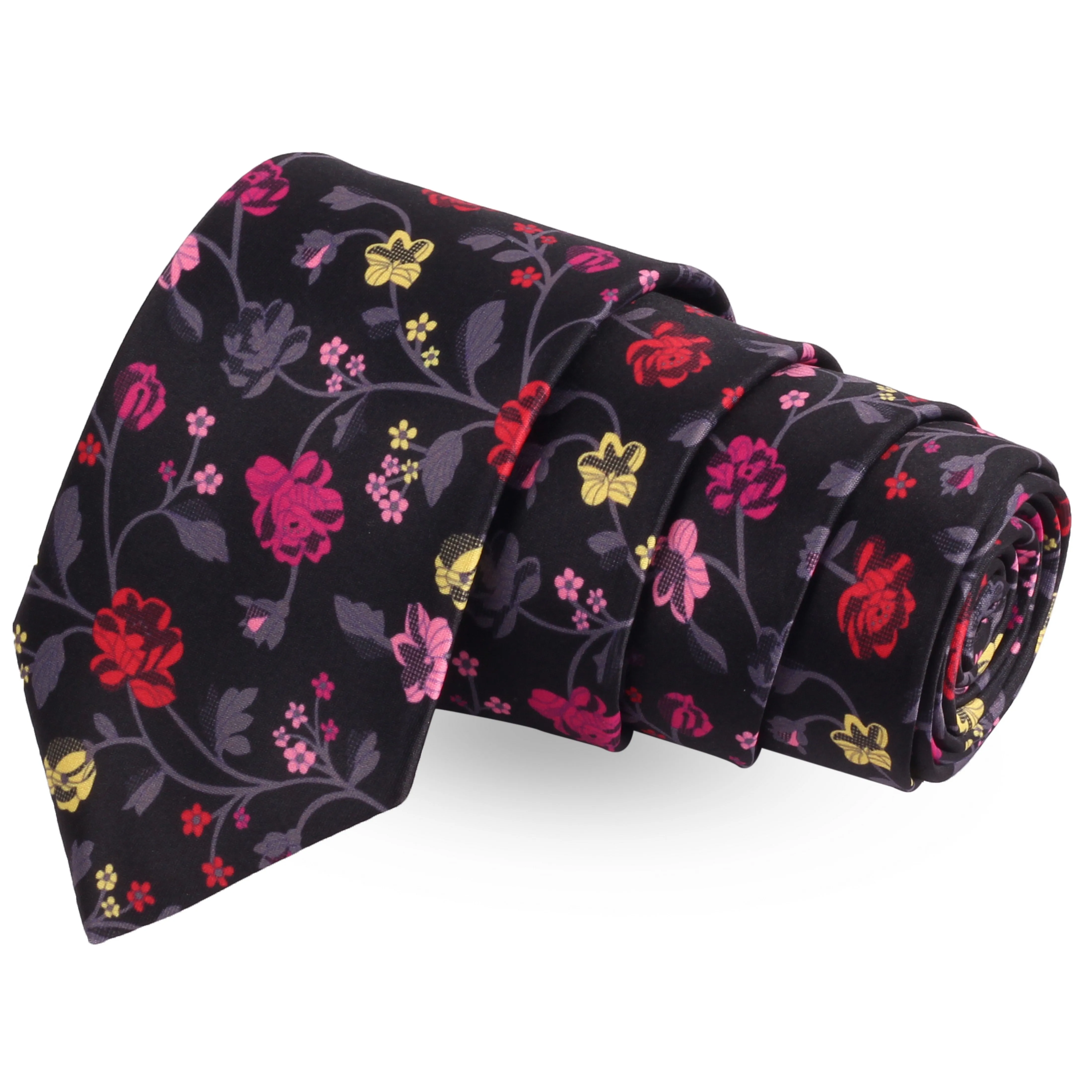 Peluche The Floral Vine Microfiber Necktie For Men