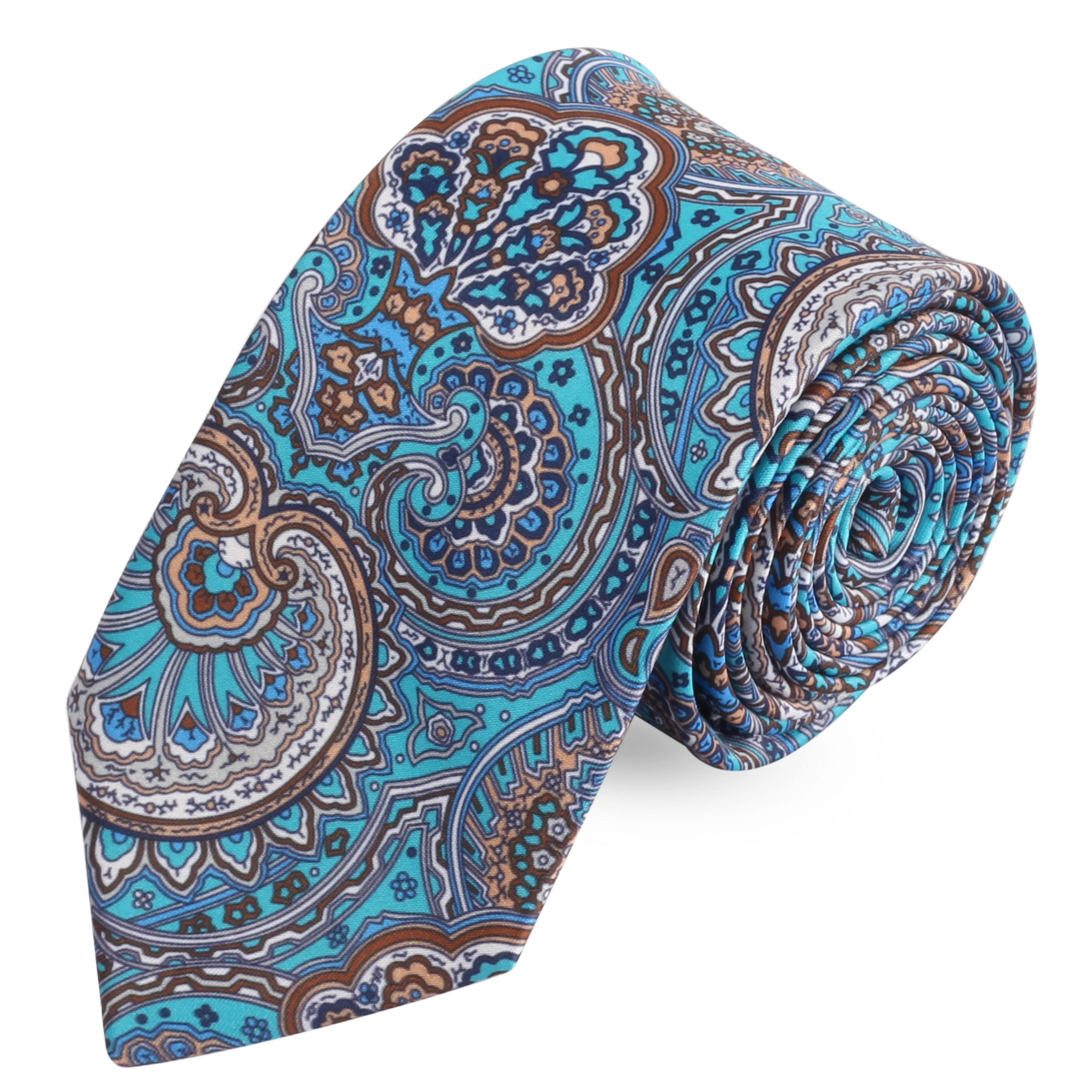 Peluche The Floret Grace Microfiber Necktie For Men