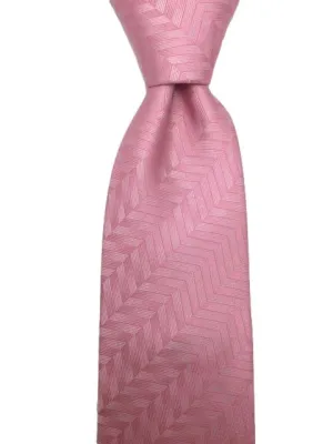 Pink Geometric Tie