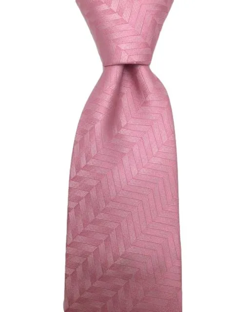 Pink Geometric Tie