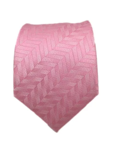 Pink Geometric Tie