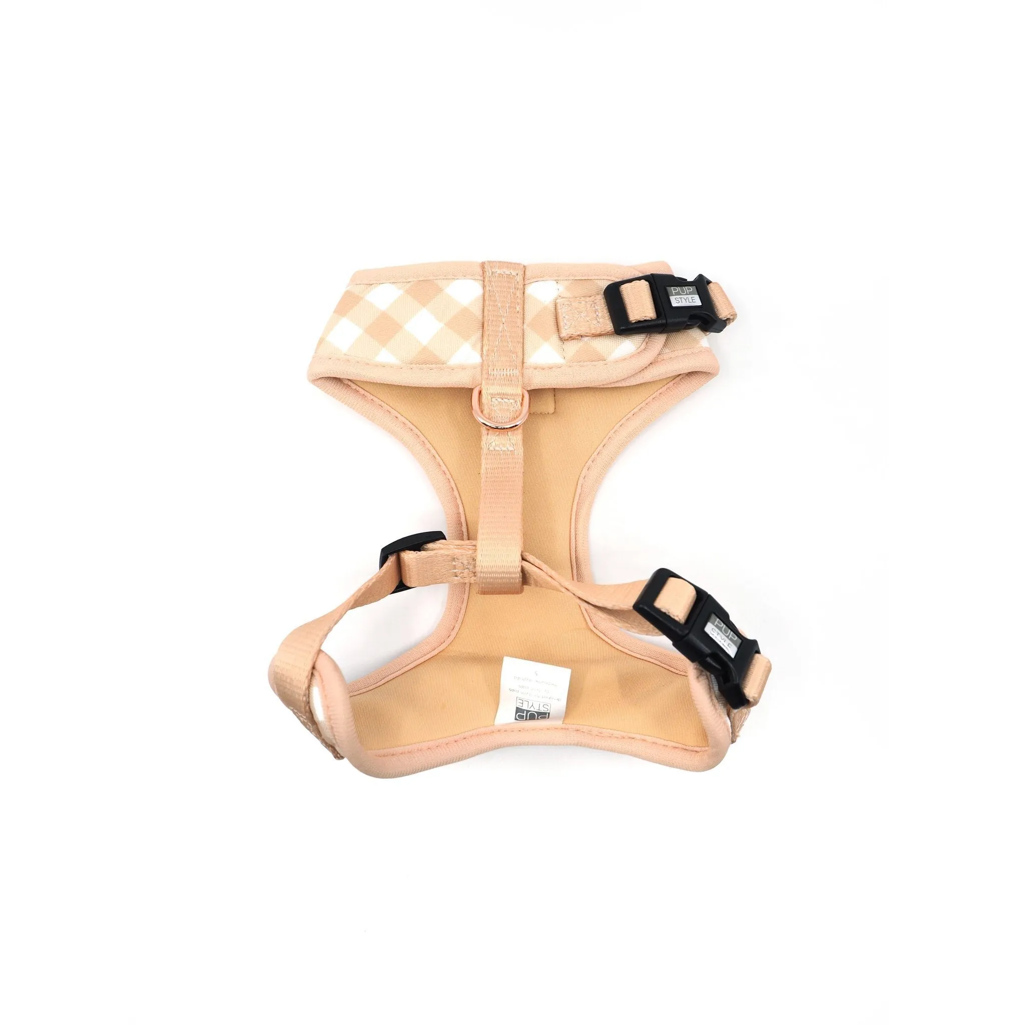 Pupstyle Suburban Creme Brulee Dog Harness Extra Large