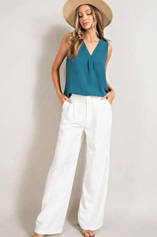 Relaxed straight pants