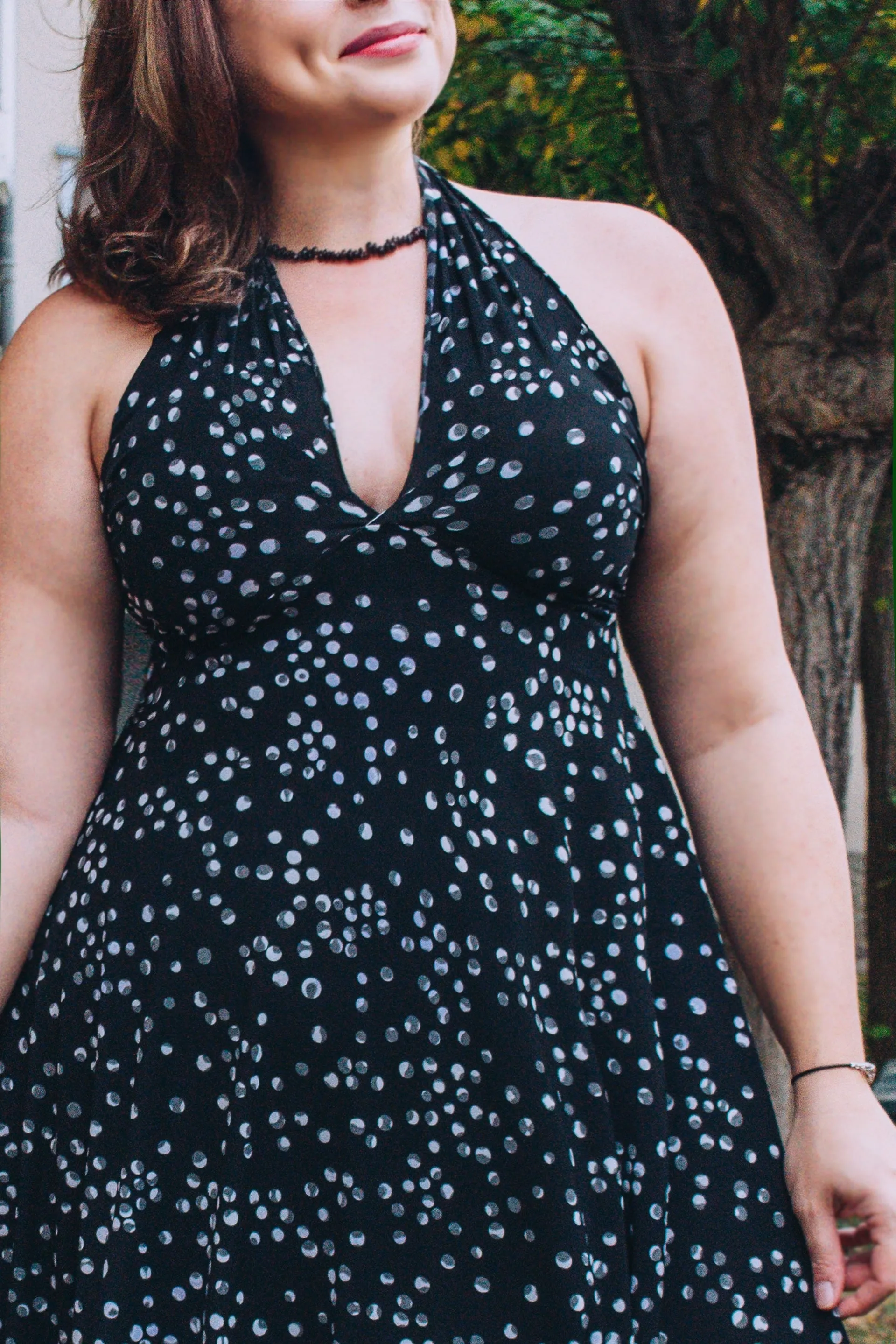 Reversible Resort Dress | Polka-Dot