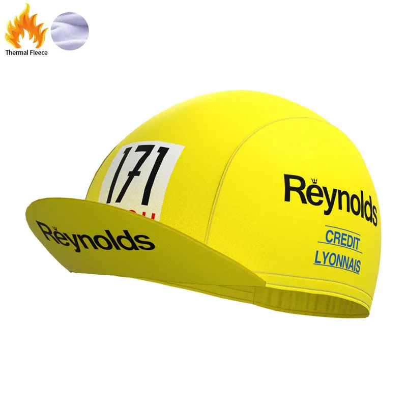 Reynolds Yellow Retro Cycling Cap