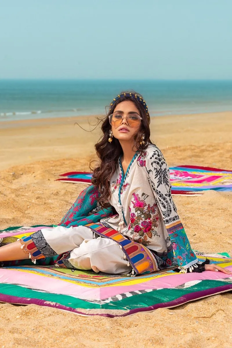 Sana Safinaz Muzlin Lawn Collection 2020 – 15B-Aj