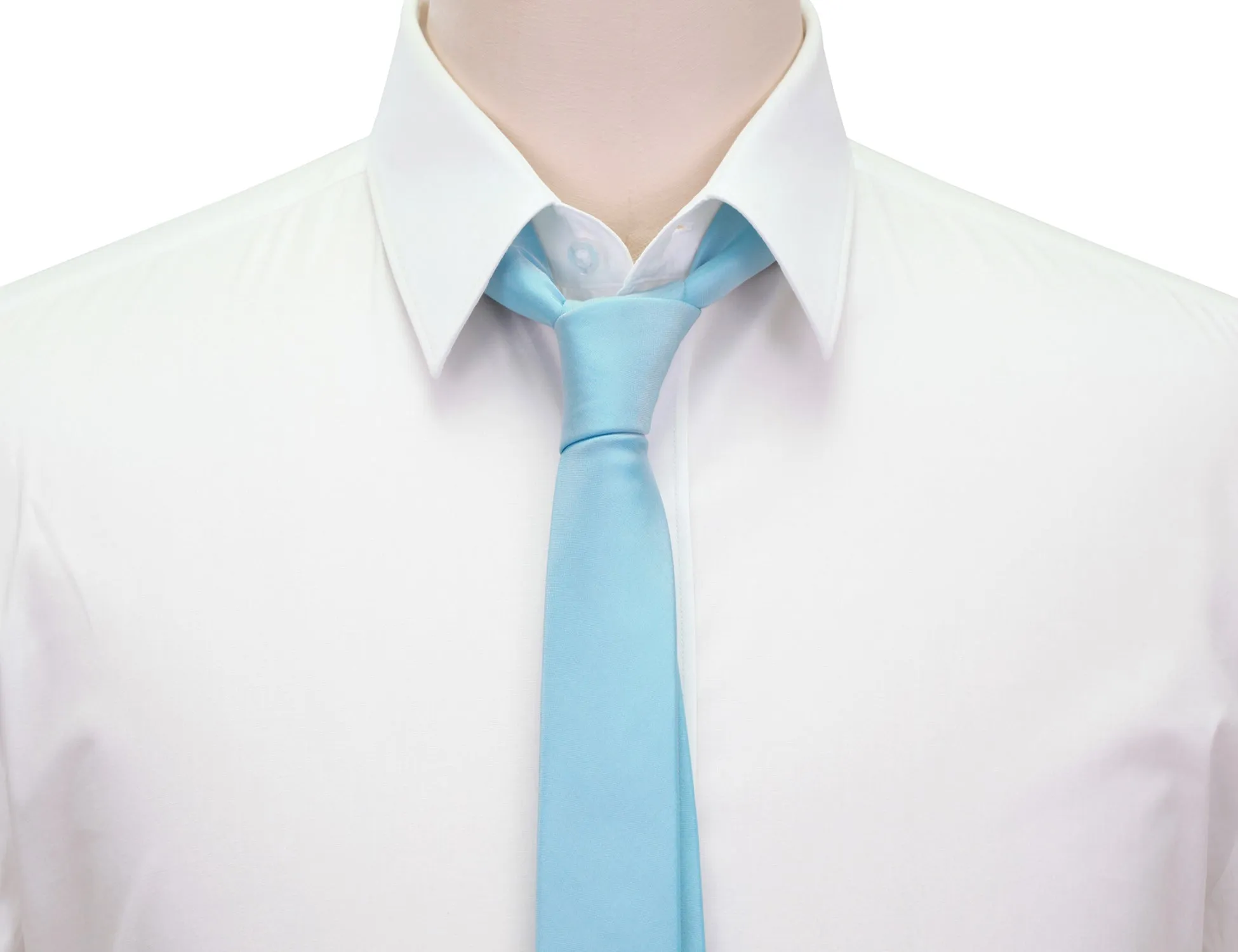 Skinny Tie in Cloud