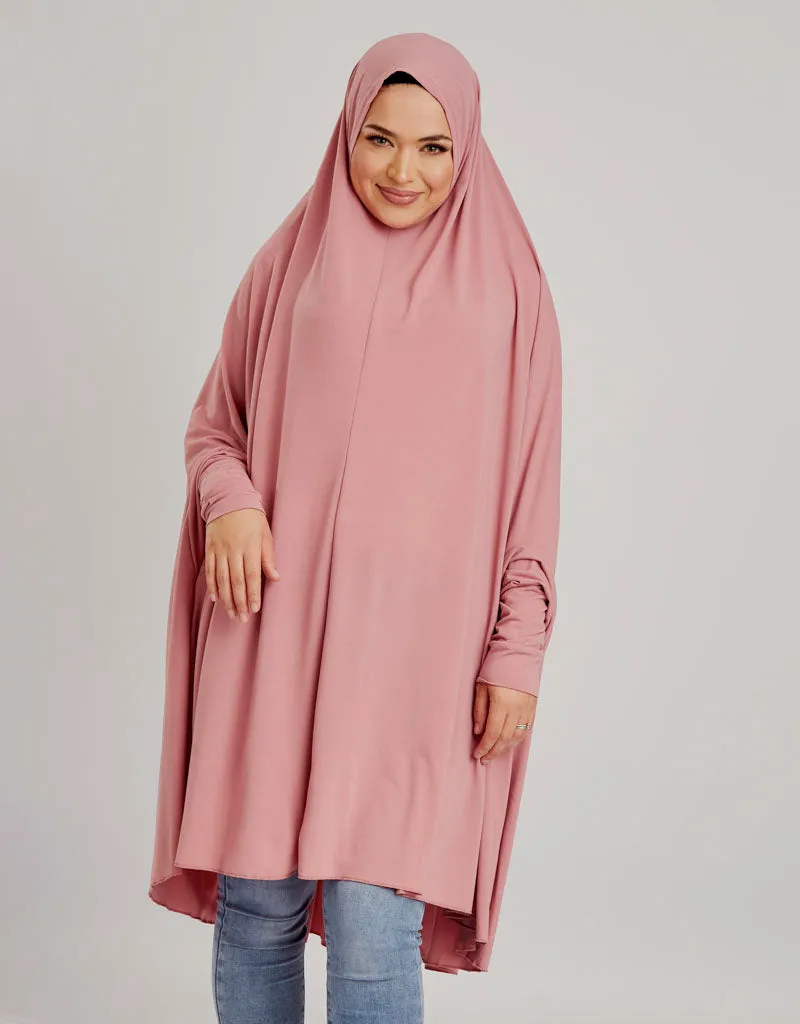 Sleeve Jilbab - Shades of Pink