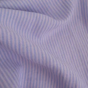 Stripe Linen - Lilac