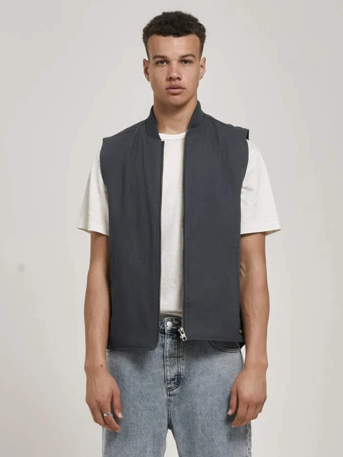 Thrills Union Vest - Petrol