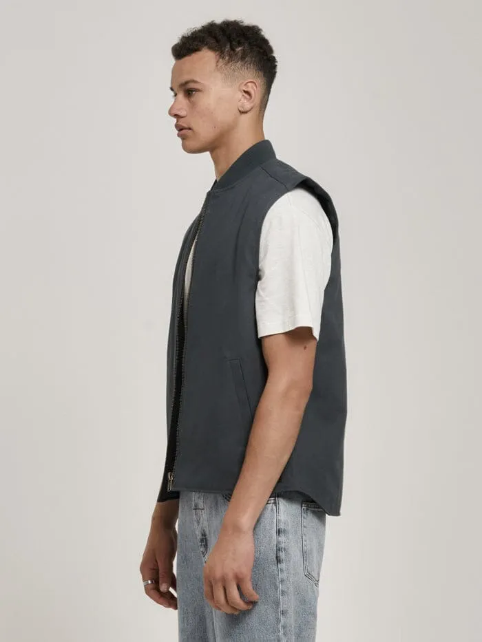 Thrills Union Vest - Petrol