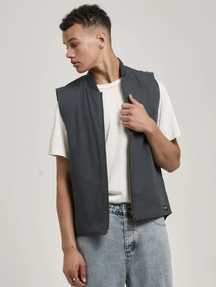 Thrills Union Vest - Petrol