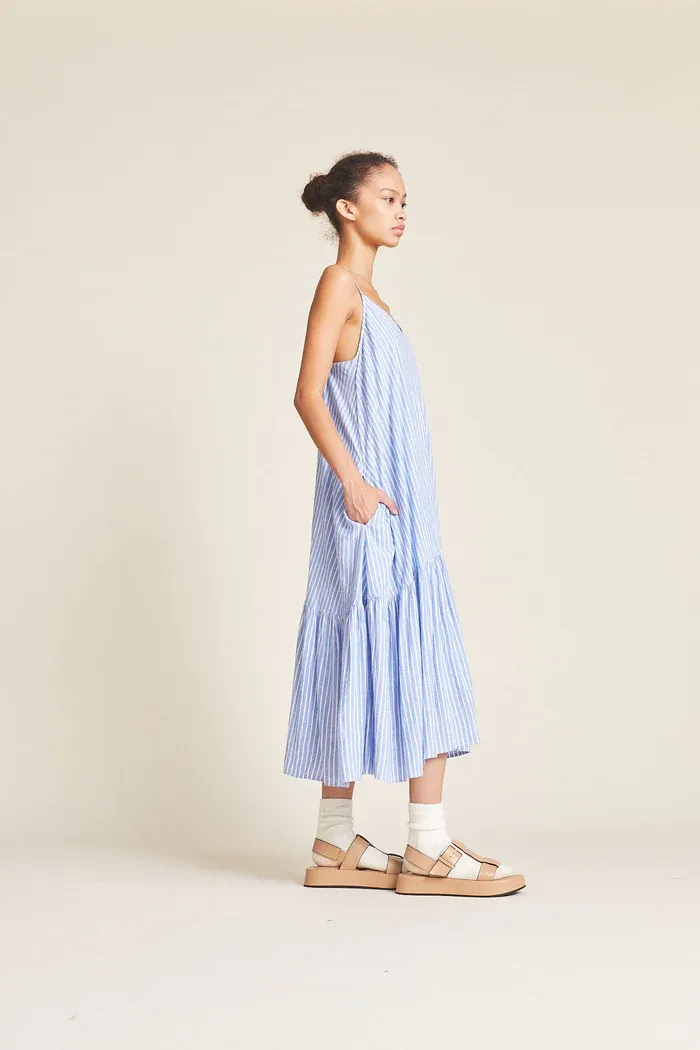 Trovata - Ari Dress in Regatta Stripe