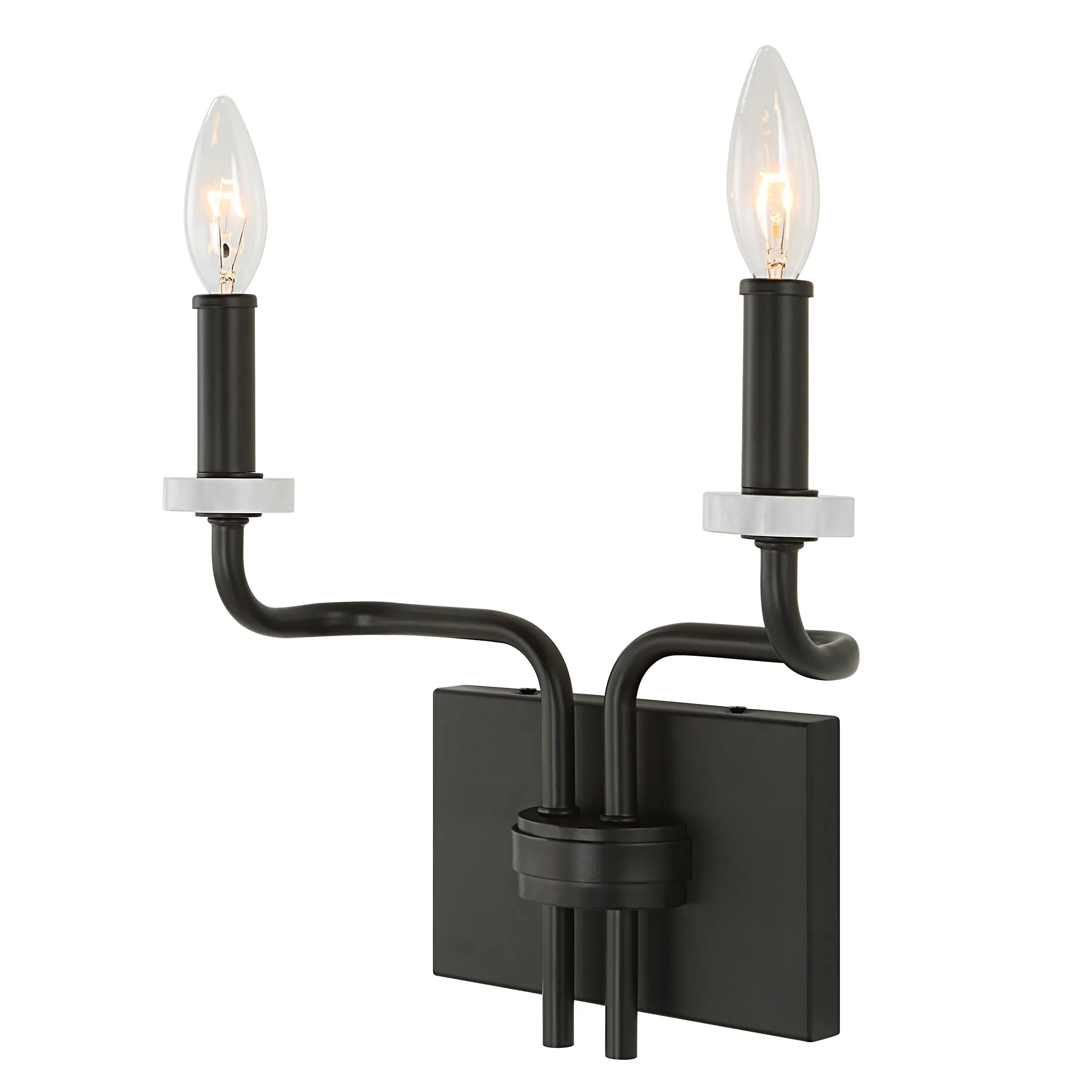 Uttermost Ebony Elegance 2 Light Sconce