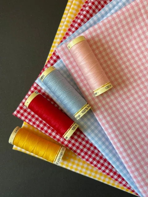 Woven Gingham - 1/8"  Checks