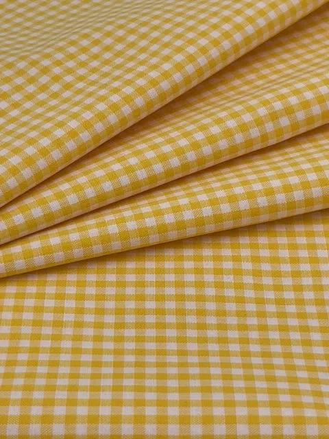 Woven Gingham - 1/8"  Checks