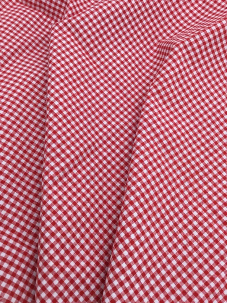 Woven Gingham - 1/8"  Checks